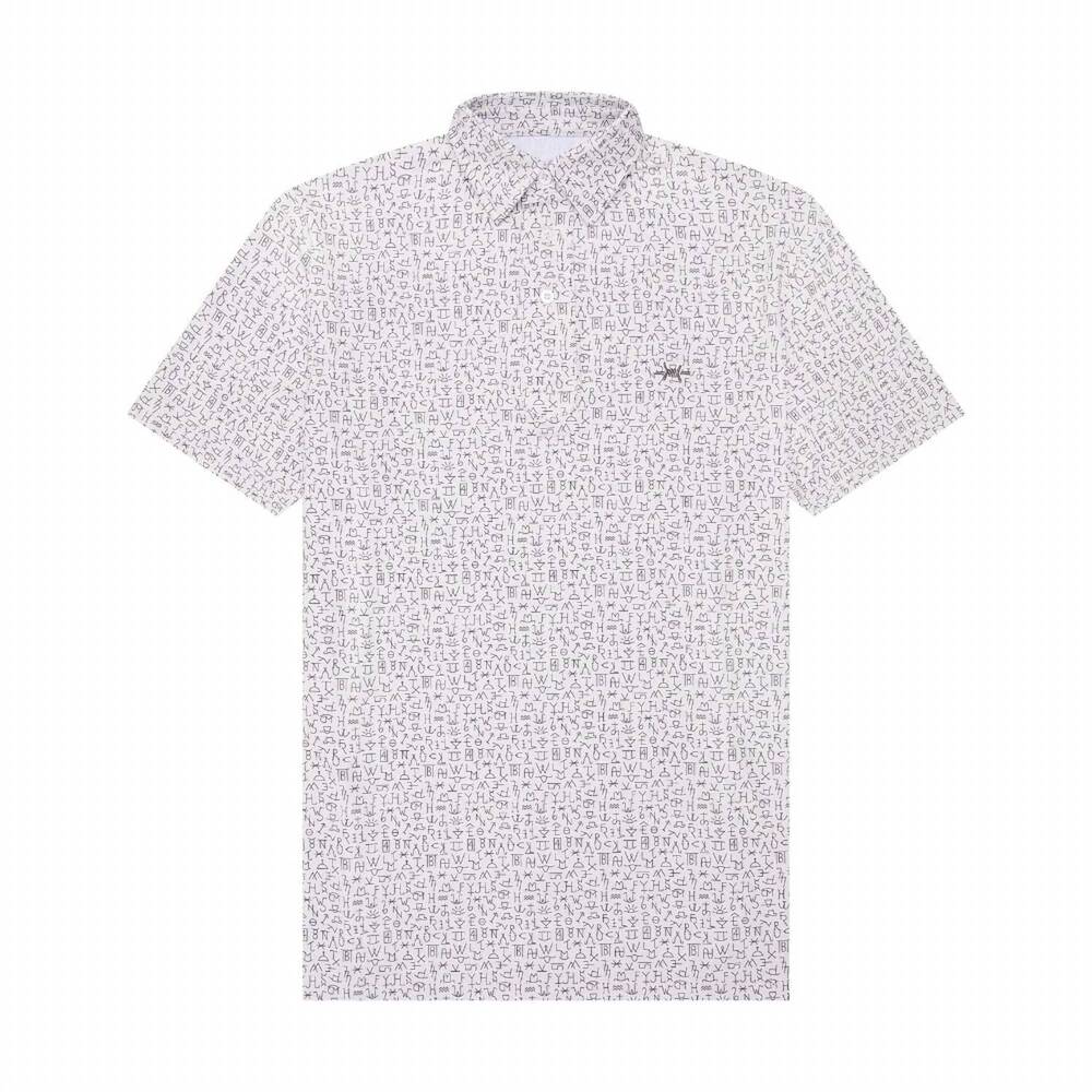 NEW TEXAS STANDARD men's chisholm traditions polo in ash